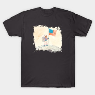 Drawn Astronaut T-Shirt